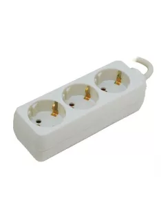 Elosztó három csatlakozós 5m kábellel asztali 321155