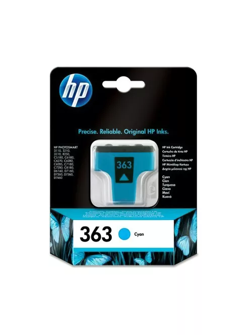 Hp 363/C8771EE tintapatron cyan ORIGINAL leértékelt