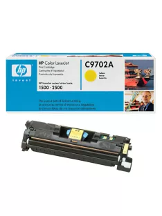 Hp C9702A toner yellow ORIGINAL leértékelt (121A)