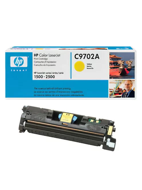 Hp C9702A toner yellow ORIGINAL leértékelt (121A)