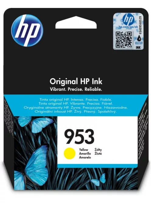 Hp 953/F6U14AE tintapatron yellow ORIGINAL