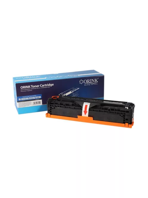 Utángyártott Hp CB540A/CE320A/CF210X/Canon CRG716 toner black ORINK