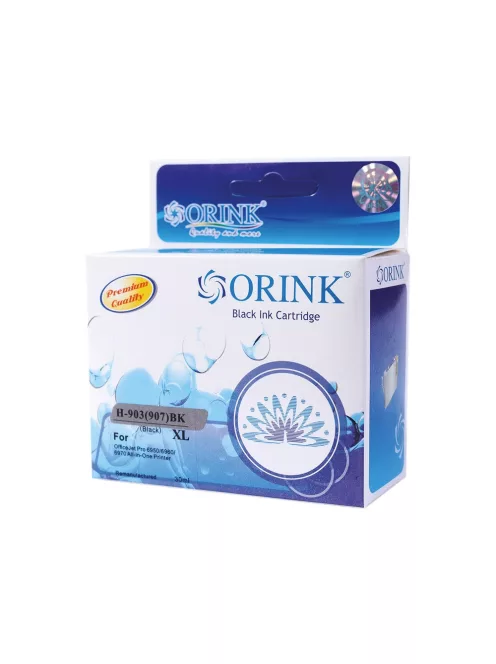 Utángyártott Hp 903XL/T6M15AE tintapatron black ORINK