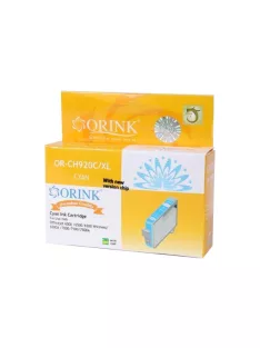 Utángyártott Hp 920XL/CD972A tintapatron cyan ORINK