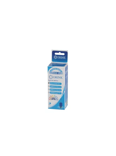 Utángyártott Ink Hp refill kit cyan 30ml ORINK