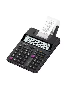   Számológép szalagos 12 digit, 2 színű nyomtatás, LCD kijelzős Casio HR 150 RCE fekete