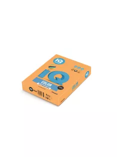   Másolópapír, színes, A3, 80g. IQ 500ív/csomag, neon narancs