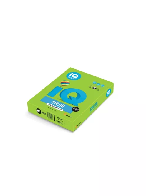 Másolópapír, színes, A4, 160g. IQ 250ív/csomag, tavaszi zöld