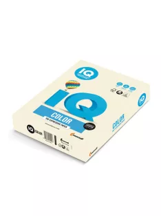   Másolópapír, színes, A4, 160g. IQ CR20 250ív/csomag, pasztel krém
