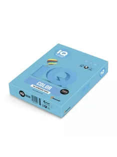   Másolópapír, színes, A4, 80g. IQ AB48 500ív/csomag, intenzív vízkék