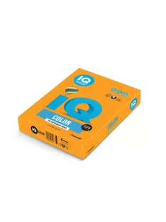   Másolópapír, színes, A4, 80g. IQ OR43 500ív/csomag, intenzív narancs