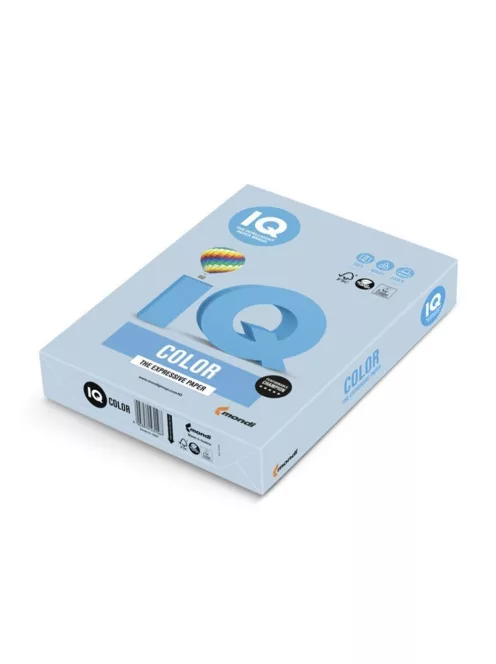 Másolópapír, színes, A4, 80g. IQ MB30 500ív/csomag, pasztell középkék