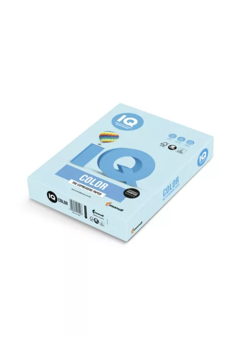 Másolópapír, színes, A4, 80g. IQ OBL70 500ív/csomag, pasztell jégkék
