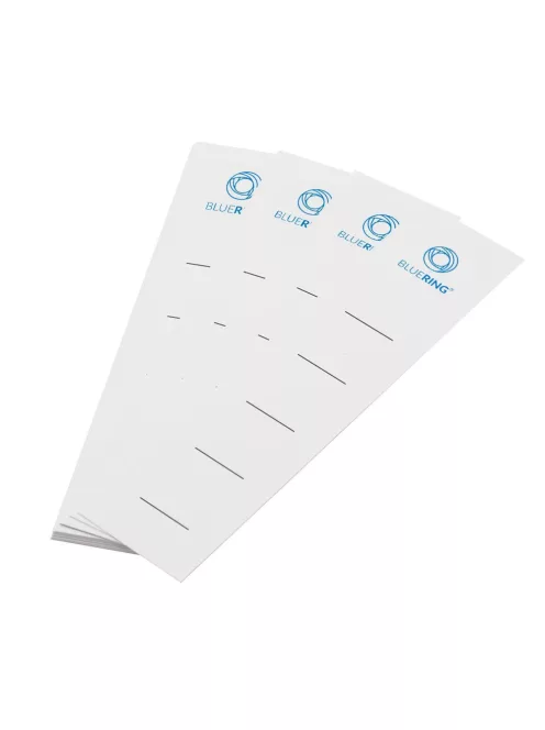 Iratrendező cserecímke 5cm, Iratrendezőhöz 50 db/csom Bluering®