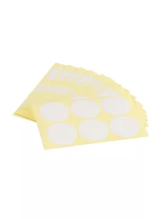   Etikett címke, 30mm, körcímke 60 db/csomag Bluering® fehér