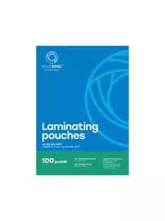   Lamináló fólia A4, 100 micron matt 100 db/doboz, Bluering®