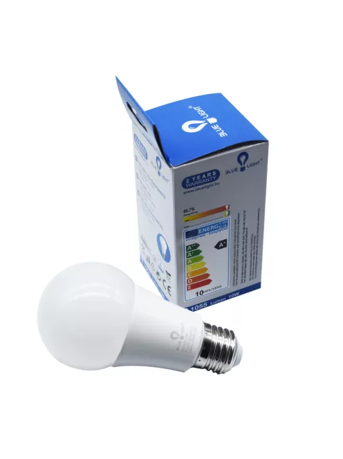 Led 10W A60, E27 1055 lm 2700k Blue Light