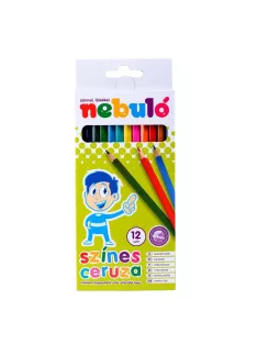 Színes ceruza készlet, Nebulo 12 klf. szín