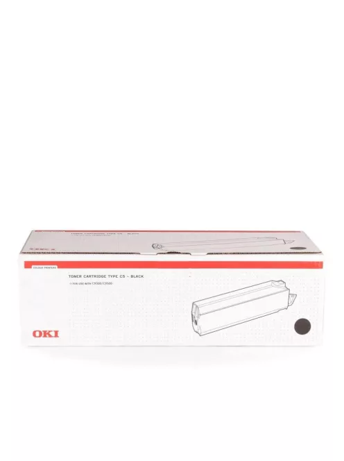 Oki C9300/TYPE C5 toner black ORIGINAL leértékelt
