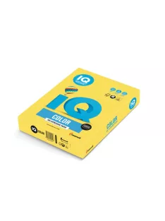   Másolópapír, színes, A4, 160g. IQ Color CY39 250ív/csomag, kanárisárga