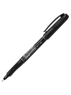 Alkoholos marker 0,6mm, F OHP Centropen 2636 fekete