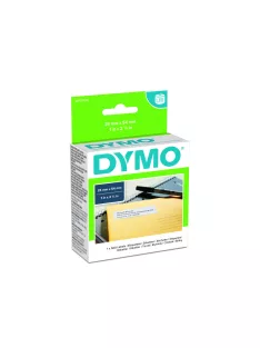   Etikett Dymo LW nyomtatóhoz 25x54mm 500 db etikett/doboz Original fehér