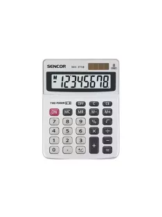   Számológép asztali 8 számjegyű kijelző Sencor SEC377/8 fehér