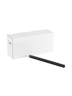 Spirál műanyag 19mm, 50 db/doboz, Bluering®, fekete