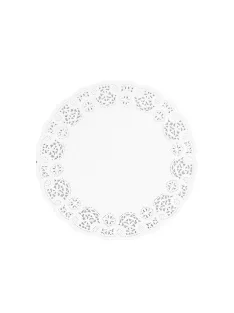 Tortacsipke kerek átmérő: 28 cm 100 db/csomag fehér
