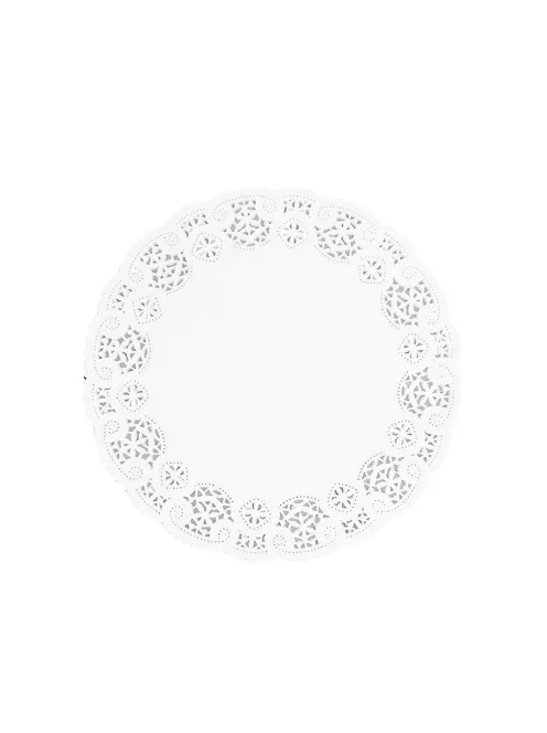 Tortacsipke kerek átmérő: 28 cm 100 db/csomag fehér