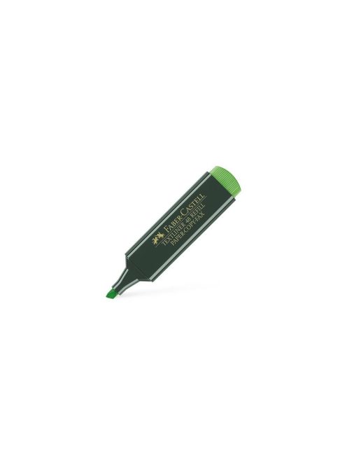 Szövegkiemelő, 1-5 mm, FABER-CASTELL, "Textliner 48", zöld